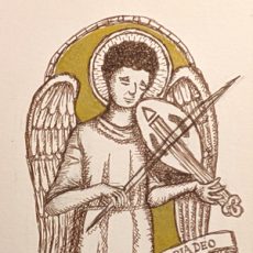 Sketch of an angel